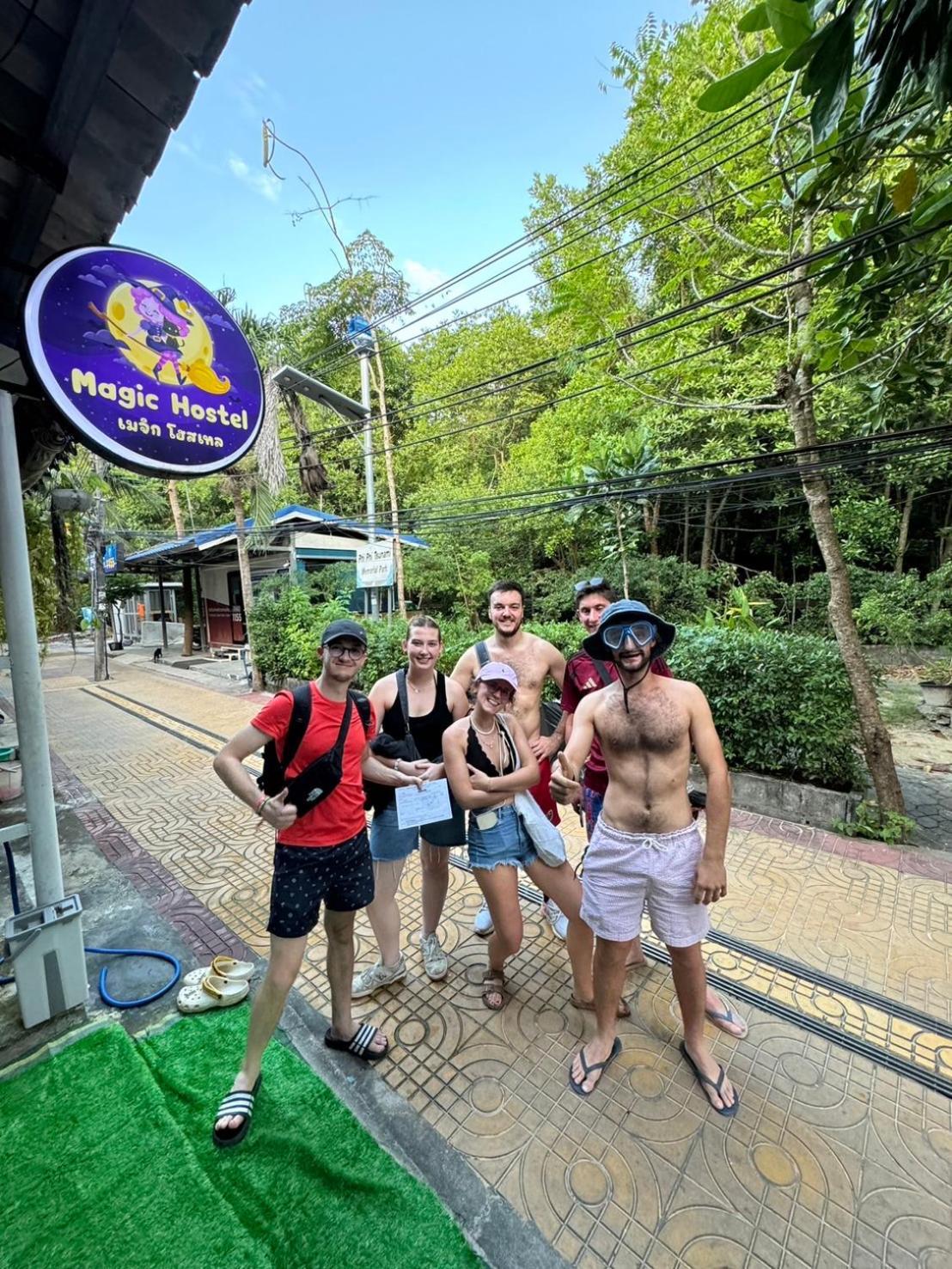 Magic Hostel Kepulauan Phi Phi Bagian luar foto
